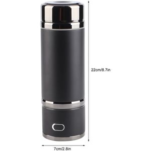Black Hydrogen Water Bottle 420ml Pem Spe Technology Portable Hydrogen Rich Sg Black Hydrogen Water Bottle 420ml Pem Spe Technology Portable Hydrogen Rich Sg