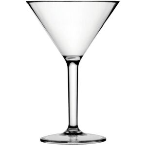 Utopia Diamond Martini Clear Polycarbonate Drinks Glass For Bar 10oz (28cl) Pack Of 12 Utopia Diamond Martini Clear Polycarbonate Drinks Glass For Bar 10oz (28cl) Pack Of 12