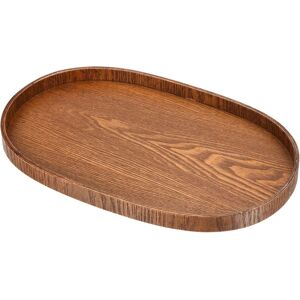 Patikil Wood Serving Tray 15x10 Inch, Oval Decorative Platter For Home Decor Ki Patikil Wood Serving Tray 15x10 Inch, Oval Decorative Platter For Home Decor Ki