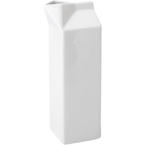 Utopia Titan Core Milk Carton Ceramic White Tableware For Milk 36.5oz (1l) Pack Of 6 Utopia Titan Core Milk Carton Ceramic White Tableware For Milk 36.5oz (1l) Pack Of 6