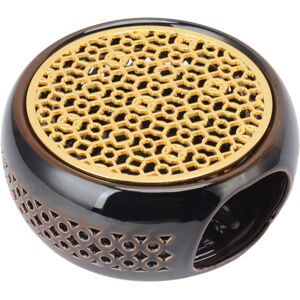 Bronze Brown Tea Light Teapot Warmer Hollow Concave Looking Ceramic Tea Tealigh Bronze Brown Tea Light Teapot Warmer Hollow Concave Looking Ceramic Tea Tealigh