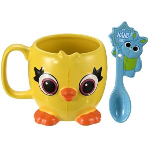 Disney Store Japan Ducky & Bunny Mug Spoon 3d Toy Story 4 Ceramic Mug Disney Store Japan Ducky & Bunny Mug Spoon 3d Toy Story 4 Ceramic Mug