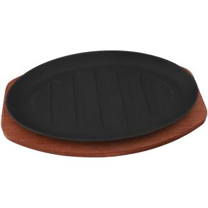12 Inch Pan Fried Fish Plate Iron Fish Serving Grill Platter Steak Hot Serving 12 Inch Pan Fried Fish Plate Iron Fish Serving Grill Platter Steak Hot Serving