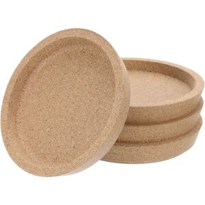 Uxcell 20pcs Cork Coaster With Lip For Drinks Absorbent Heat Resistant Drink Coaster Uxcell 20pcs Cork Coaster With Lip For Drinks Absorbent Heat Resistant Drink Coaster