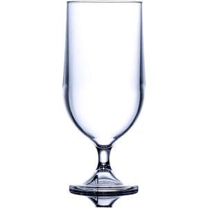 Bbp Beer Glass Goblet Clear Reusable Polycarbonate Plastic 420ml/15oz Box Of 12 Bbp Beer Glass Goblet Clear Reusable Polycarbonate Plastic 420ml/15oz Box Of 12