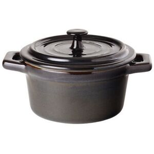 Utopia Table Midnight Round Casserole Bar Presentation 4\" (10cm) 9oz (26cl) Pack Of 6 Utopia Table Midnight Round Casserole Bar Presentation 4\" (10cm) 9oz (26cl) Pack Of 6