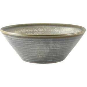 Genware Terra Porcelain Matt Grey Conical Bowl For Hotel Restaurant 16cm Pack Of 6 Genware Terra Porcelain Matt Grey Conical Bowl For Hotel Restaurant 16cm Pack Of 6