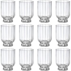 12x Bormioli Rocco Florian Double Whisky Glasses Drinking Tumblers 375ml Clear 12x Bormioli Rocco Florian Double Whisky Glasses Drinking Tumblers 375ml Clear