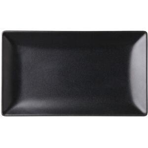 Utopia Noir Porcelain Plate Tableware Rectangular Black Serving 10 X 5.75" Pack Of 12 Utopia Noir Porcelain Plate Tableware Rectangular Black Serving 10 X 5.75" Pack Of 12