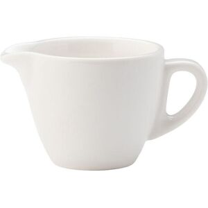 Utopia Barista White Creamer Jug Milk Cream For Cafe Hotels Home 3.5oz (9cl) Pack Of 6 Utopia Barista White Creamer Jug Milk Cream For Cafe Hotels Home 3.5oz (9cl) Pack Of 6