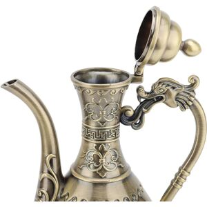 Turkish Tea Set Vintage Exquisite Luxurious Metal Teapot Tea Tray And 4 Cups Set Turkish Tea Set Vintage Exquisite Luxurious Metal Teapot Tea Tray And 4 Cups Set