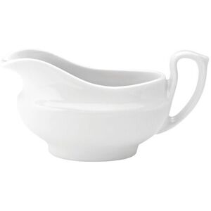 Utopia Titan Sauce Boat Ceramic White Tableware Traditional 5.75oz (16cl) Pack Of 6 Utopia Titan Sauce Boat Ceramic White Tableware Traditional 5.75oz (16cl) Pack Of 6