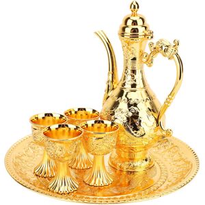 Turkish Tea Set Turkish Teapot Tea Tray Cup Multi Purpose Luxurious For Wine Turkish Tea Set Turkish Teapot Tea Tray Cup Multi Purpose Luxurious For Wine
