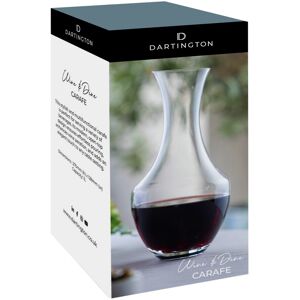 Dartington Crystal Dartington Wine Dine Carafe Clear Glass Handmade Gift Boxed Dartington Crystal Dartington Wine Dine Carafe Clear Glass Handmade Gift Boxed