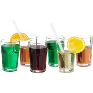 Relaxdays Glassware Set Drinkware Collection 300 Ml Dishwasher-Safe Stylish Glass Set Relaxdays Glassware Set Drinkware Collection 300 Ml Dishwasher-Safe Stylish Glass Set