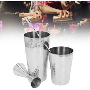 Boston Cocktail Shaker Set Multifunctional 304 Stainless Steel Vintage Prin Hen Boston Cocktail Shaker Set Multifunctional 304 Stainless Steel Vintage Prin Hen