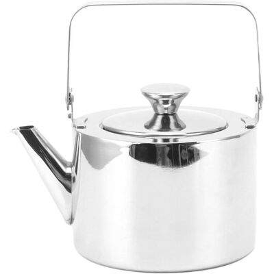 (Medium 1.3l)Stainless Steel Tea Kettle With Strainer Thickened Metal Ec (Medium 1.3l)Stainless Steel Tea Kettle With Strainer Thickened Metal Ec