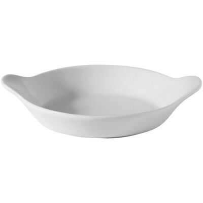 Utopia Titan Ceramic Round Eared Dish White Tableware Serving 8.25\" (21cm) Pack Of 6 Utopia Titan Ceramic Round Eared Dish White Tableware Serving 8.25\" (21cm) Pack Of 6