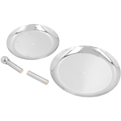 Fruit Tray Stainless Steel 2 Layers Multifunctional Durable Self Service Cu Sg Fruit Tray Stainless Steel 2 Layers Multifunctional Durable Self Service Cu Sg