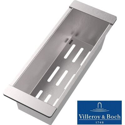 Villeroy & Boch Stainless Steel Strainer Bowl Villeroy & Boch Stainless Steel Strainer Bowl