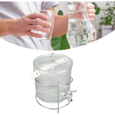 Drink Dispenser Fruit Tea Beverage Dispenser Clear Anti Drip Easy To Clean With Drink Dispenser Fruit Tea Beverage Dispenser Clear Anti Drip Easy To Clean With
