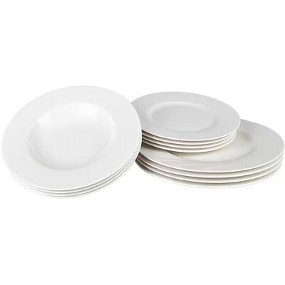 Villeroy & Boch Villeroy And Boch Twist White 12 Piece Dinner Set - 1013807611 Villeroy & Boch Villeroy And Boch Twist White 12 Piece Dinner Set - 1013807611