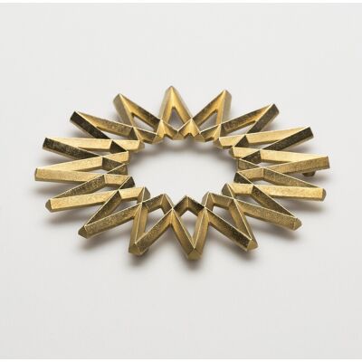 Futagami Brass Kitchen Trivet - Galaxy Futagami Brass Kitchen Trivet - Galaxy