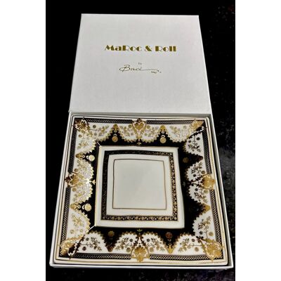Baci Milano Maroc & Roll Gala ‘ Black Tie’ Square Decorative Tidy Tray . Bnib Baci Milano Maroc & Roll Gala ‘ Black Tie’ Square Decorative Tidy Tray . Bnib