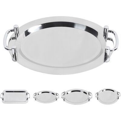Stainlessteel Buffet Plate Bright Mirror Finish Serving Tray With Handle For Hot Stainlessteel Buffet Plate Bright Mirror Finish Serving Tray With Handle For Hot