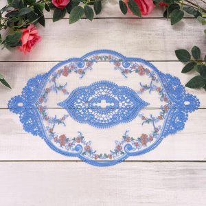 Does Not Apply 3 Pcs Lace Placemats, 12x17-In Vintage Table Doilies Oval Embroidered Crochet La Does Not Apply 3 Pcs Lace Placemats, 12x17-In Vintage Table Doilies Oval Embroidered Crochet La