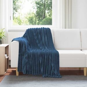 Vidaxl Throw Blankets 6 Pcs Navy Blue 150 X 130 Cm Fleece Vidaxl Throw Blankets 6 Pcs Navy Blue 150 X 130 Cm Fleece