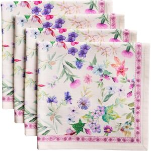 Maison D' Hermine Cloth Napkins Set Of 4 100% Cotton Everyday Reusable Square N Maison D' Hermine Cloth Napkins Set Of 4 100% Cotton Everyday Reusable Square N