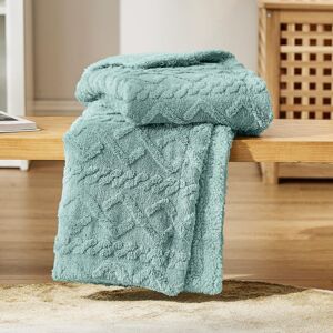 Bedsure Sherpa Fleece Throw Blanket - Super Soft, Cozy & Warm Jacquard Sofa Thr Bedsure Sherpa Fleece Throw Blanket - Super Soft, Cozy & Warm Jacquard Sofa Thr