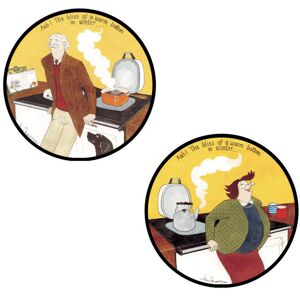 Tottering Oven Aga Hob Covers Range Pads, Funny Perfect Gift Tottering Oven Aga Hob Covers Range Pads, Funny Perfect Gift