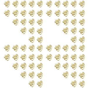 80pcs Napkin Rings - Gold Napkin For Table Napkins - Holiday2724 80pcs Napkin Rings - Gold Napkin For Table Napkins - Holiday2724