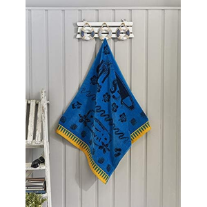 Does Not Apply Egyptian Cotton Jacquard Velour Beach Towel, Multicolour, 70 X 160cm Does Not Apply Egyptian Cotton Jacquard Velour Beach Towel, Multicolour, 70 X 160cm