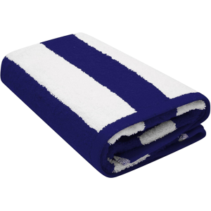 Does Not Apply Cabana Stripe Beach Towel - Pack Of 2 (76 X 152 Cm) - 100% Ringspun Cotton, Heav Does Not Apply Cabana Stripe Beach Towel - Pack Of 2 (76 X 152 Cm) - 100% Ringspun Cotton, Heav