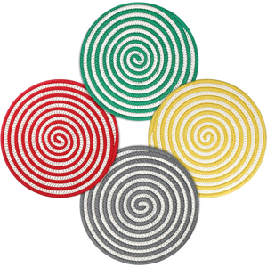 Does Not Apply Set Of 4 Round Cotton Rope Woven Table Mats, Washable Round Braided Place Mats, Does Not Apply Set Of 4 Round Cotton Rope Woven Table Mats, Washable Round Braided Place Mats,