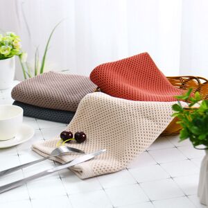 Piccocasa 4pcs 100% Cotton Waffle Dish Cloth Kitchen Tea Towel Set For Home Mixed Color Piccocasa 4pcs 100% Cotton Waffle Dish Cloth Kitchen Tea Towel Set For Home Mixed Color
