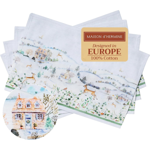 Does Not Apply Placemats Set Of 4 100% Cotton Washable Cloth Place Mats, Reusable Table Mats Fo Does Not Apply Placemats Set Of 4 100% Cotton Washable Cloth Place Mats, Reusable Table Mats Fo