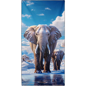 Does Not Apply Elephants Beach Towels For Adults Extra Large 180 X 90 Cm, Microfibre Quick Dry Does Not Apply Elephants Beach Towels For Adults Extra Large 180 X 90 Cm, Microfibre Quick Dry