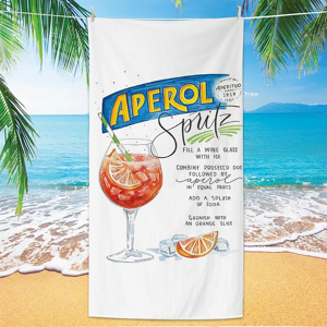 Does Not Apply Holy Aperoli Beach Towel, Aperol Spritz Beach Towel, 140 X 70 Cm, Beach Towel, B Does Not Apply Holy Aperoli Beach Towel, Aperol Spritz Beach Towel, 140 X 70 Cm, Beach Towel, B