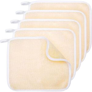 Sodial 5x(5 Pieces Bath Exfoliating Face And Body Wash Cloths Towel Weave Bath4054 Sodial 5x(5 Pieces Bath Exfoliating Face And Body Wash Cloths Towel Weave Bath4054