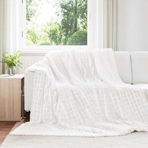Vidaxl Throw Blankets 6 Pcs White 270 X 240 Cm Fleece Vidaxl Throw Blankets 6 Pcs White 270 X 240 Cm Fleece