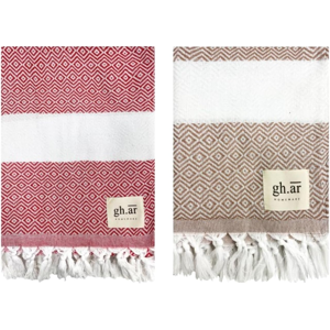 Does Not Apply Boho Turkish Bath Towel – Sand-Free, Quick-Dry Cotton Throw Blanket (Red & Khaki Does Not Apply Boho Turkish Bath Towel – Sand-Free, Quick-Dry Cotton Throw Blanket (Red & Khaki