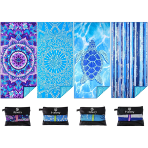 Does Not Apply 4 Pack Microfibre Lightweight Beach Towel 180x80cm Oversized Extra Large Thin Sa Does Not Apply 4 Pack Microfibre Lightweight Beach Towel 180x80cm Oversized Extra Large Thin Sa