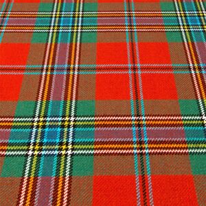 I Luv Ltd Heavy Weight Material 16oz Fabric Maclean Of Duart Ancient Tartan 1 Metre I Luv Ltd Heavy Weight Material 16oz Fabric Maclean Of Duart Ancient Tartan 1 Metre