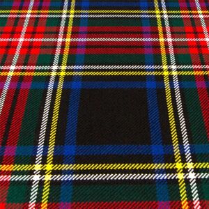 I Luv Ltd Heavy Weight Material 16oz Fabric Stewart Black Modern Tartan 1 Metre I Luv Ltd Heavy Weight Material 16oz Fabric Stewart Black Modern Tartan 1 Metre