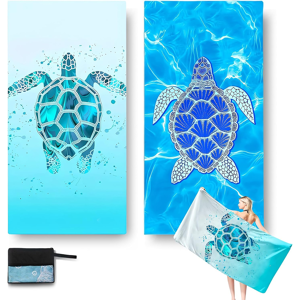Does Not Apply 2 Pack Microfibre Beach Towels For Adults 180x90cm, Quick Dry Beach Towel, Reusa Does Not Apply 2 Pack Microfibre Beach Towels For Adults 180x90cm, Quick Dry Beach Towel, Reusa
