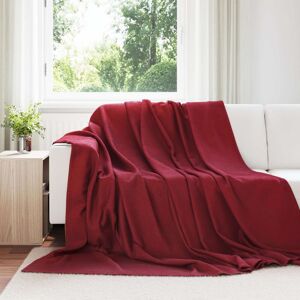Vidaxl Throw Blankets 6 Pcs Bordeaux Red 270 X 240 Cm Fleece Vidaxl Throw Blankets 6 Pcs Bordeaux Red 270 X 240 Cm Fleece